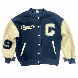 ZARA California Bomber Letterman Jacket
